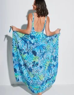 Tessy Haiti Sarong - Turquoise Sale
