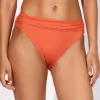 Maryan Mehlhorn Honesty Gathered Band Bikini Pant - Flame Online