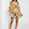 Maryan Mehlhorn Hypnotic Tunic - Sepia Leaves Best