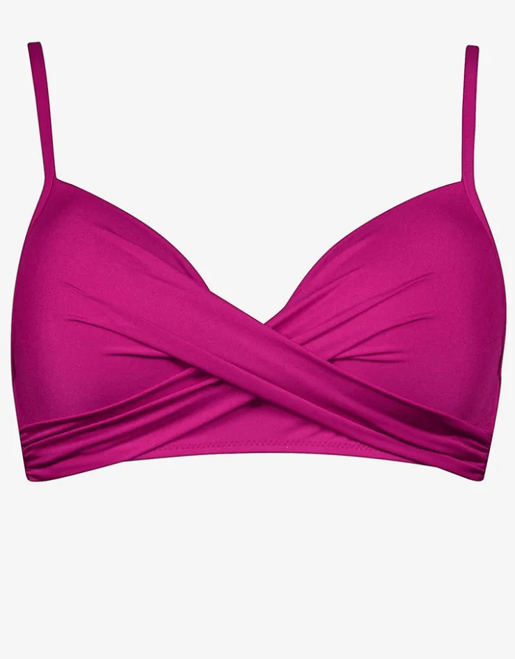 Maryan Mehlhorn Impact Moulded Bikini Top - Berry Glaze Sale