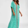 Pitusa Inca Abaya Dress - Mint Best