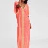 Pitusa Inca Abaya Dress - Watermelon Outlet
