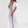Pitusa Inca Abaya Dress - White Hot