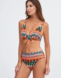 Nuria Ferrer Ipanema Maxi Control Bikini Pant - Pink Multi Best
