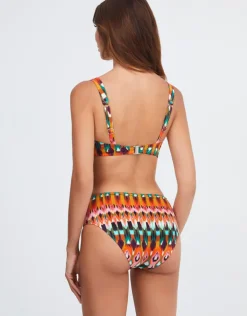 Nuria Ferrer Ipanema Maxi Control Bikini Pant - Pink Multi Best