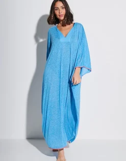 Pitusa Iris Kaftan - Blue Discount