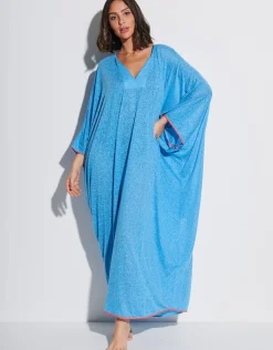 Pitusa Iris Kaftan - Blue Discount