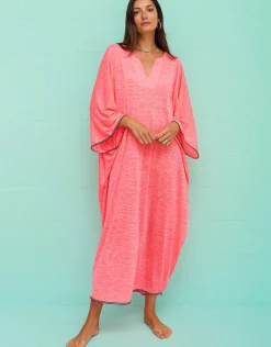 Pitusa Iris Kaftan - Hot Pink Online