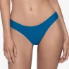 PQ Swim Island Blue Basic Ruched Full Bikini Pant - Blue Best