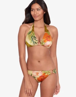 Lauren Ralph Lauren Island Tropical Rattan Ring Bikini Pant - Print Best