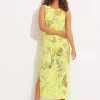 Seafolly Islands Cover Up - Celery Fashion