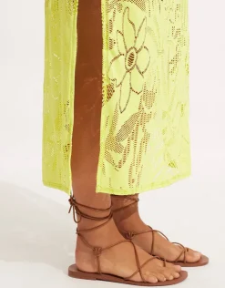 Seafolly Islands Cover Up - Celery Fashion