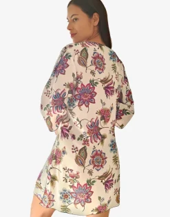 Nuria Ferrer Jasmine Beach Dress - White Floral Discount