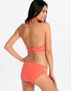 Jets et Banded Regular Side Split Pant - Coral Clearance