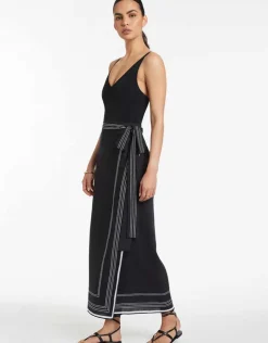 Jets et Tie Sarong - Black Clearance
