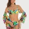 Roidal Jungle Mini Beach Shirt - Jungle Print Hot