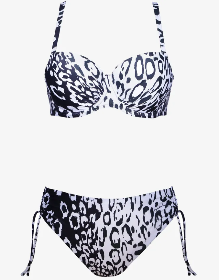 Roidal Kalina Underwired Bikini Set - Black and White Fashion