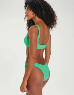 ViX Paula Hermanny Kayla Giulia Bikini Pant - Green Best