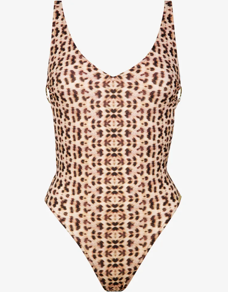 Watercult Leo Allures Tie Back Swimsuit - Wild Tropics Fashion