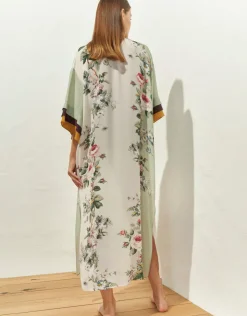 Maryan Mehlhorn Liaison Kaftan - Silver Rose Outlet