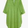 Tessy Lima Beach Tunic - Lime Discount