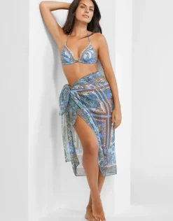 Maryan Mehlhorn Majorelle Pareo - Oriental Horizon Blue Hot