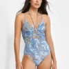 Maryan Mehlhorn Majorelle Swimsuit - Oriental Horizon Blue Outlet