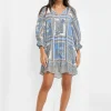 Maryan Mehlhorn Majorelle Tunic - Oriental Horizon Blue Hot