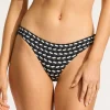 Seafolly Mala Hipster Bikini Pant - Black Hot