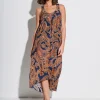 Maryan Mehlhorn Memory Maxi Dress - Sunset Navy Hot
