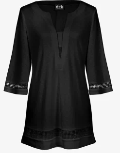 Maryan Mehlhorn Midi Tunic - Black Fashion