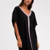 Pitusa Mini Pima Abaya Dress - Black Best