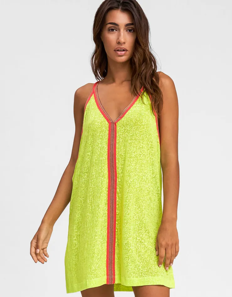 Pitusa Mini Sundress - Lemon Clearance