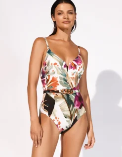Maryan Mehlhorn Mystic Belted Swimsuit - Noble Exotic Online