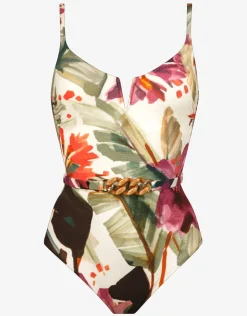 Maryan Mehlhorn Mystic Belted Swimsuit - Noble Exotic Online