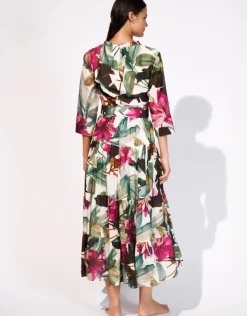 Maryan Mehlhorn Mystic Maxi Shirt Dress - Noble Exotic Fashion