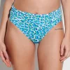 Tessy Nassau Fold Bikini Pant - Blue Discount