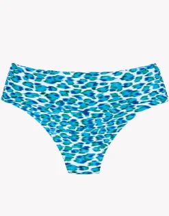 Tessy Nassau Fold Bikini Pant - Blue Discount