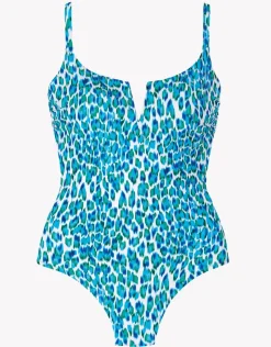 Tessy Nassau Moulded Swimsuit - Blue Hot