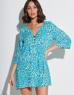 Tessy Nassau Tunic - Blue Sale