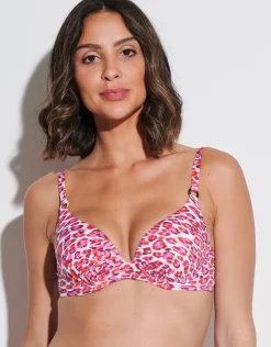 Tessy Nassau Underwired Bikini Top - Pink Clearance