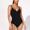 Maryan Mehlhorn Noircraft Moulded Swimsuit - Black Clearance