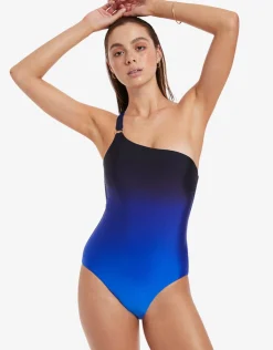 Jets Oia Sunset One Shoulder Swimsuit - Ocean Online