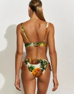 Maryan Mehlhorn Optimist Banded Bikini Top - Pina Colada Best