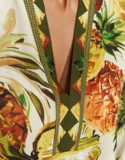 Maryan Mehlhorn Optimist Kaftan - Pina Colada Fashion