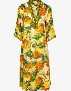 Maryan Mehlhorn Optimist Kaftan - Pina Colada Fashion