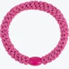 Kknekki Original Hair Tie - Strong Pink Glitter Fashion