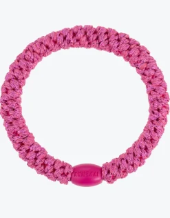 Kknekki Original Hair Tie - Strong Pink Glitter Fashion