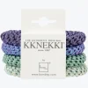 Kknekki Original Hair Tie Bundle - Green and Purple Glitter Outlet