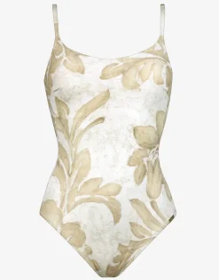 Maryan Mehlhorn Ornation Underwired Tank Swimsuit - Canvas Sand Clearance